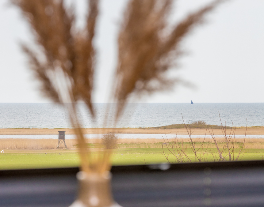 Blick auf den Riedensee und die Ostsee